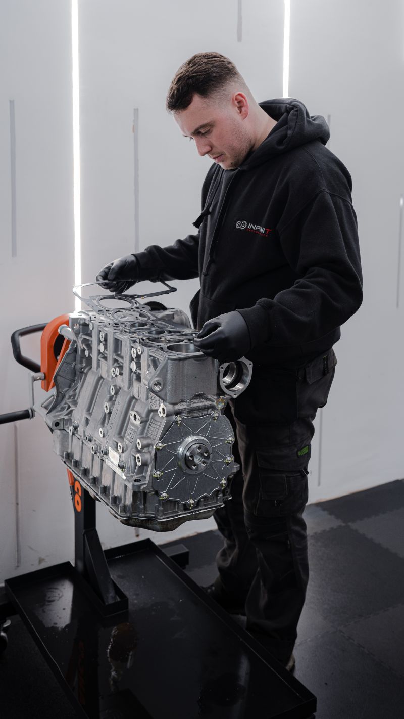 Revitalise Your Audi RS3: Infinit Performance's Engine Rebuild Excellence