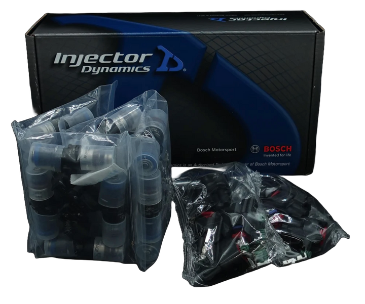 M840T STAGE 2+ HARDWARE KIT WITH ID1050-XDS FUEL INJECTORS | SET OF 16 AND RACE SPEC HARNESS