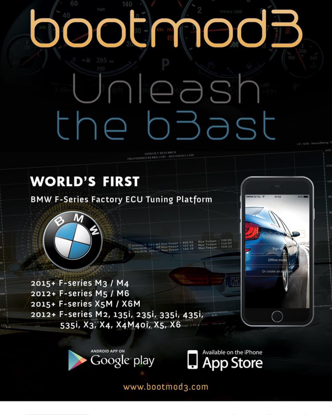 BOOTMOD3 S55 - BMW F80 F82 M3 / M4 / M2 COMPETITION