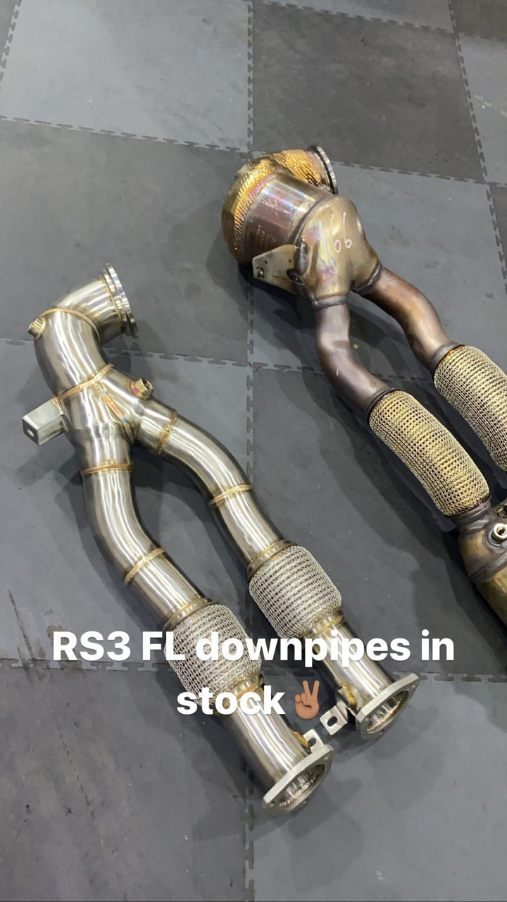 AUDI RS3 8V / TTRS 8S / RSQ3 2017 ON 2.5 Decat Downpipe