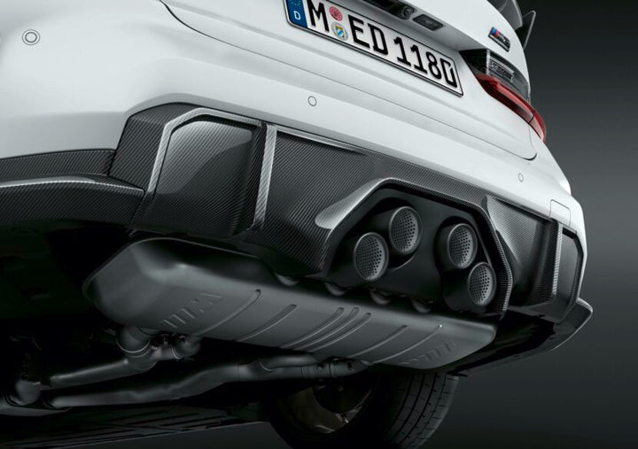 Genuine BMW G80 G82 M Performance Carbon Fibre Rear Bumper Diffuser (M3, M3 Competition, M4 & M4 Competition)